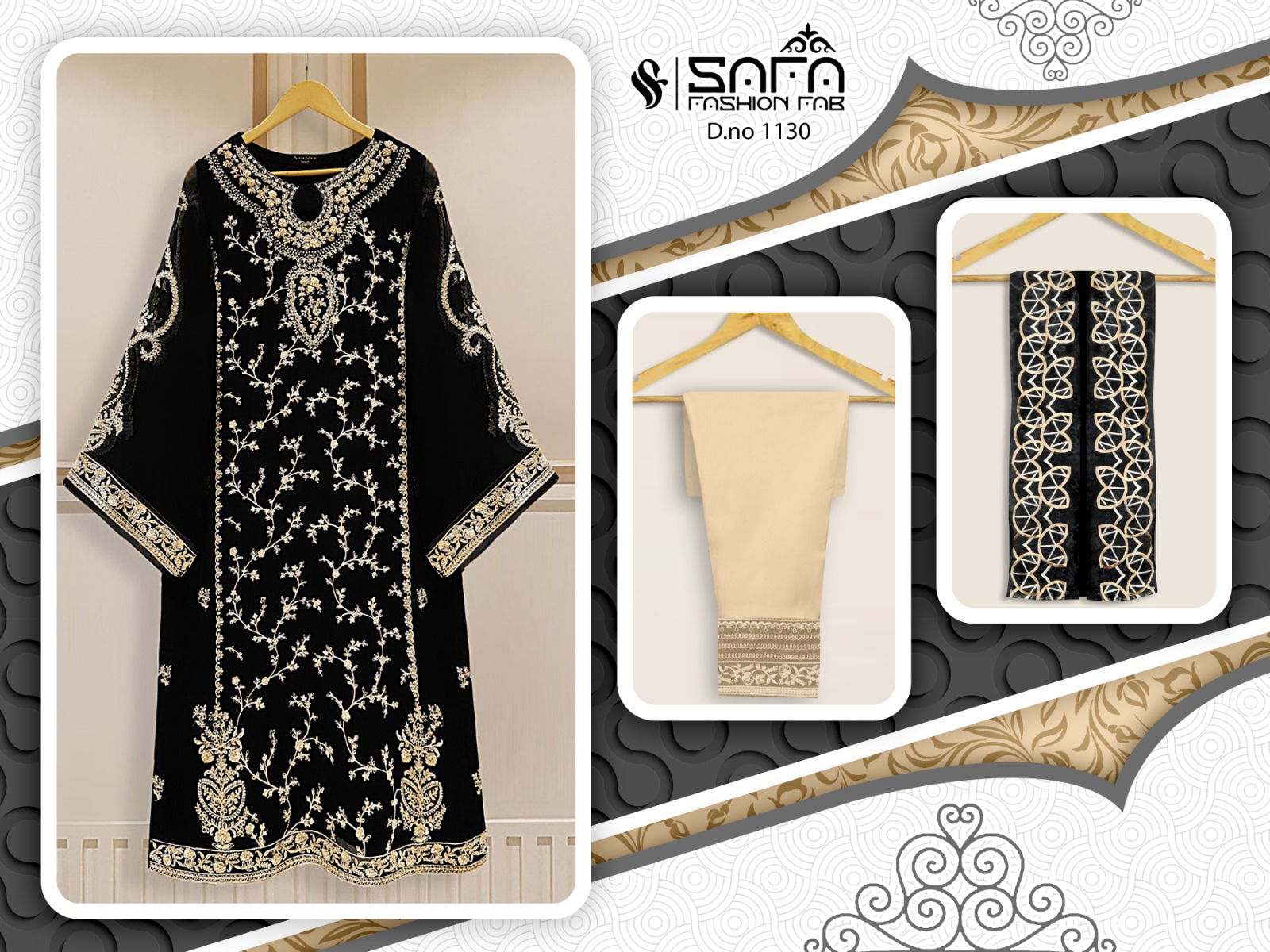 Safa Fashion 1130 Readymade Pakistani Suits Catalog
